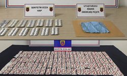 JANDARMADAN BİN 901 SENTETTİK ECZA ELE GEÇİRDİ