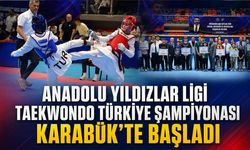 TAEKWONDO TÜRKİYE ŞAMPİYONASI KARABÜK'TE BAŞLADI