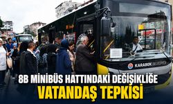 8B MİNİBÜS HATTINDAKİ DEĞİŞİKLİĞE VATANDAŞ TEPKİSİ