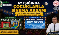 YENİCE’DE ÇOCUKLAR SİNEMA AKŞAMINDA BULUŞACAK