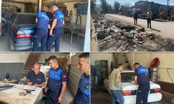 YENİCE SANAYİ SİTESİ'NDE ZABITADAN KAPSAMLI DENETİM