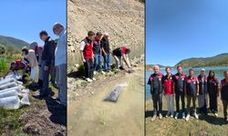 KARABÜK’TE GÖL VE GÖLETLERE 105 BİN YAVRU BALIK BIRAKILDI