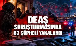 DEAŞ SORUŞTURMASINDA 83 ŞÜPHELİ YAKALANDI