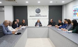 KARABÜK GENÇLİK VE SPOR İL MÜDÜRLÜĞÜNDE İŞ GÜVENLİĞİ TOPLANTISI