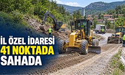 İL ÖZEL İDARESİNDEN 1 HAFTADA 41 NOKTAYA HİZMET