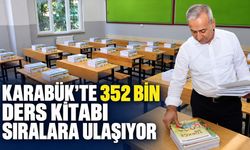 KARABÜK'TE 352 BİN DERS KİTABI SIRALARA ULAŞIYOR