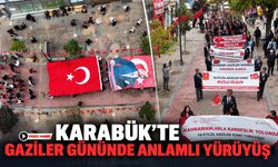 KARABÜK’TE GAZİLER GÜNÜNDE ANLAMLI YÜRÜYÜŞ