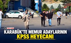 KARABÜK’TE MEMUR ADAYLARININ KPSS HEYECANI