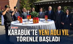 KARABÜK’TE YENİ ADLİ YIL TÖRENLE BAŞLADI