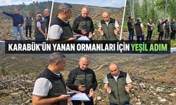 KARABÜK'ÜN YANAN ORMANLARI İÇİN YEŞİL ADIM