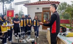 TAŞKÖPRÜ’DE İTFAİYECİLER HAFTASI ÖĞRENCİLERLE KUTLANDI