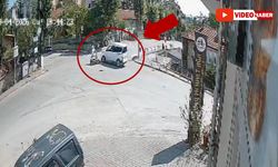 HAFİF TİCARİ ARAÇ İLE MOTOSİKLET ÇARPIŞTI