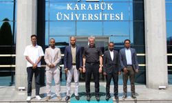 KBÜ İLE SOMALİLİ ÜNİVERSİTE ARASINDA İŞ BİRLİĞİ GÖRÜŞMESİ