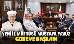 KARABÜK İL MÜFTÜSÜ MUSTAFA YAVUZ GÖREVİNE BAŞLADI