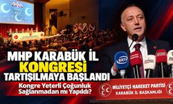 MHP KARABÜK İL KONGRESİ TARTIŞILMAYA BAŞLANDI