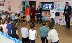 NEVZAT AKBAŞ’TAN NENE HATUN ANAOKULUNA ZİYARET
