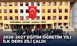2026-2027 EĞİTİM ÖĞRETİM YILI İLK DERS ZİLİ ÇALDI