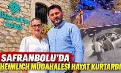 SAFRANBOLU’DA HEIMLICH MÜDAHALESİ HAYAT KURTARDI