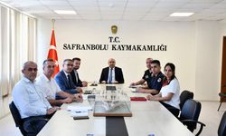 SAFRANBOLU’DA OKUL GÜVENLİĞİ TEDBİRLERİ GÖRÜŞÜLDÜ