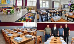 SAFRANBOLU’DA ÜCRETSİZ DERS KİTAPLARI SIRALARA ULAŞTI