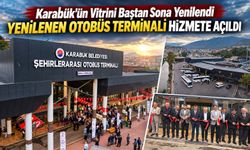 KARABÜK'ÜN YENİLENEN OTOBÜS TERMİNALİ TÖRENLE AÇILDI