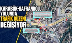 KARABÜK-SAFRANBOLU YOLUNDA TRAFİK DÜZENİ DEĞİŞİYOR