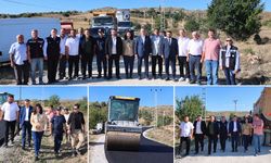 VALİ ÇAĞATAY ESKİPAZAR’DA ASFALT ÇALIŞMALARINI İNCELEDİ