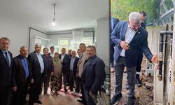 YENİCE'DE İLKGELMEZ SEMTİ'NE DOĞALGAZ VERİLDİ