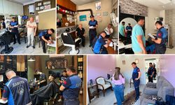 YENİCE’DE BERBER VE KUAFÖRLERE OKUL ÖNCESİ DENETİM