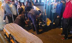 ZONGULDAK'TA ANNE VE OĞLUNA MOTOSİKLET ÇARPTI