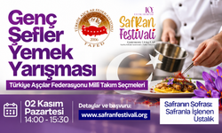 SAFRAN FESTİVALİ’NDE GASTRONOMİ YARIŞMALARINA BAŞVURULAR BAŞLADI