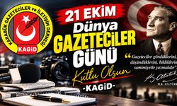21 EKİM DÜNYA GAZETECİLER GÜNÜ KUTLU OLSUN