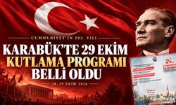 KARABÜK'TE 29 EKİM CUMHURİYET BAYRAMI PROGRAMI BELLİ OLDU