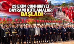 29 EKİM CUMHURİYET BAYRAMI KUTLAMALARI BAŞLADI