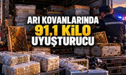 ARI KOVANLARINDA 91 KİLO UYUŞTURUCU ELE GEÇİRİLDİ