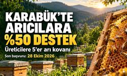 KARABÜK'TE ARICILARA BÜYÜK DESTEK BAŞLIYOR