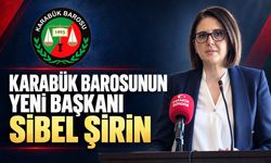 KARABÜK BAROSUNUN YENİ BAŞKANI SİBEL ŞİRİN