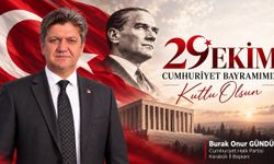 CHP KARABÜK İL BAŞKANI GÜNDÜZ'DEN 29 EKİM CUMHURİYET BAYRAMI MESAJI