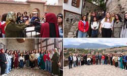“GELİN TANIŞ OLALIM” PROJESİYLE SAFRANBOLU’YU KEŞFETTİLER
