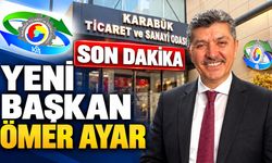 KARABÜK TSO'NUN YENİ BAŞKANI ÖMER AYAR