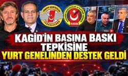 KAGİD’İN BASINA BASKI TEPKİSİNE YURT GENELİNDEN DESTEK GELDİ