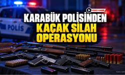 KARABÜK POLİSİNDEN KAÇAK SİLAH OPERASYONU