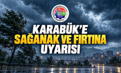 KARABÜK VALİLİĞİNDEN SAĞANAK VE FIRTINA UYARISI