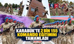 KARABÜK’TE 2 BİN 155 KOMANDO EĞİTİMİNİ TAMAMLADI