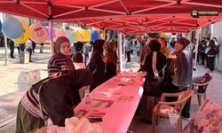 KARABÜK’TE GAZZE’DEKİ ÇOCUKLAR İÇİN ÇİZDİLER