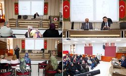 KARABÜK'TE UMRE YOLCULARINA EĞİTİM SEMİNERİ