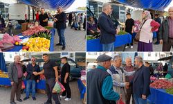 KARAKAŞ PAZARA İNDİ, TALEPLERİ YERİNDE DİNLEDİ