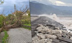 KASTAMONU'DA FIRTINA HAYATI OLUMSUZ ETKİLEDİ