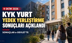 KYK YURT YEDEK YERLEŞTİRME SONUÇLARI AÇIKLANDI
