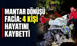 MANTAR DÖNÜŞÜ FACİA 4 KİŞİ HAYATINI KAYBETTİ